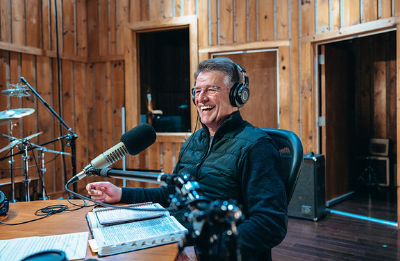 Carter Conlon in the recording studio