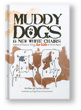 Muddy Dogs & New White Chairs